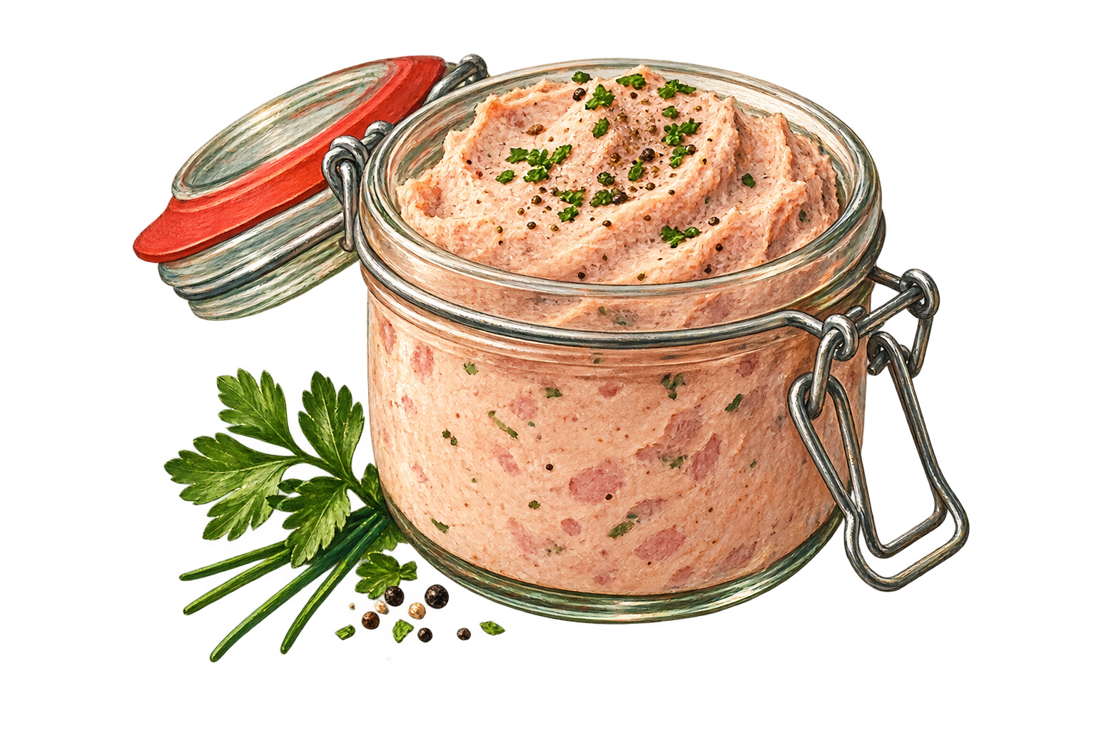 Wurst im Glas